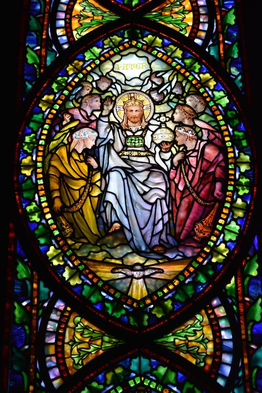 Parker Memorial Window:  Te Deum