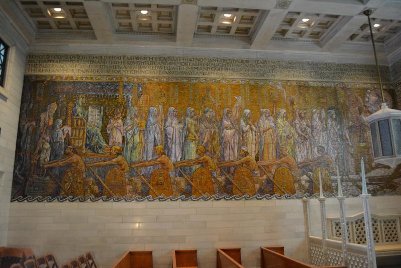 Wade Memorial Mosaic:  River of Death