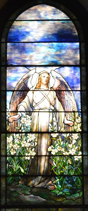Bingham Memorial Window:  Angel of Resurrection