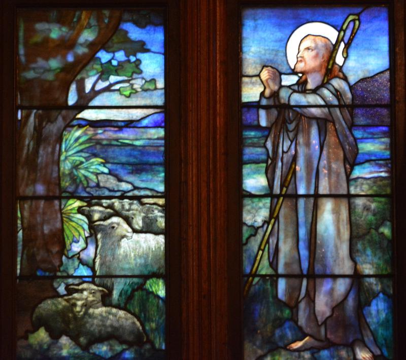 Woodhull Memorial Window:  The Lord is my Shepherd