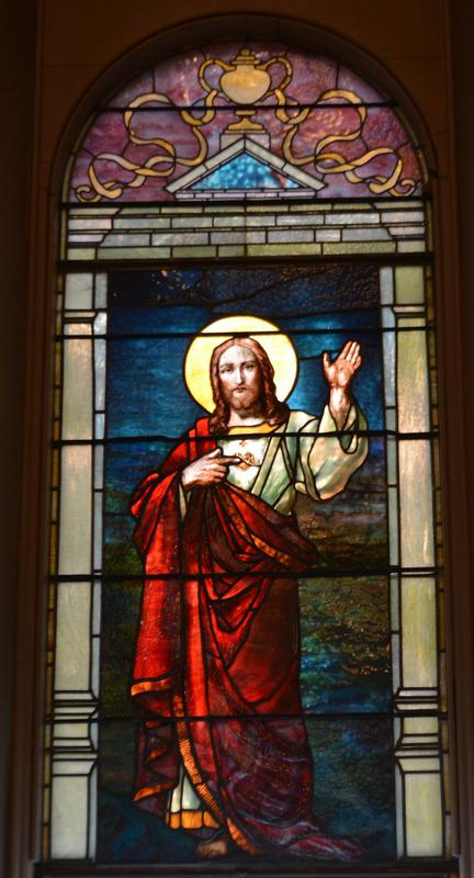 Kenny Memorial Window:  The Sacred Heart