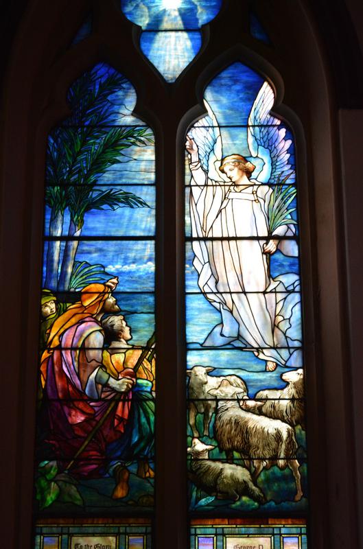 Whittlesey Memorial Window:  Annunciation to the Shepherds
