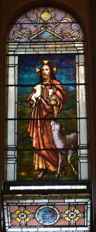 Memorial Window:  The Good Shepherd