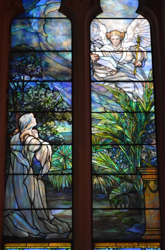 Whittlesey Memorial Window:  Annunciation to Mary