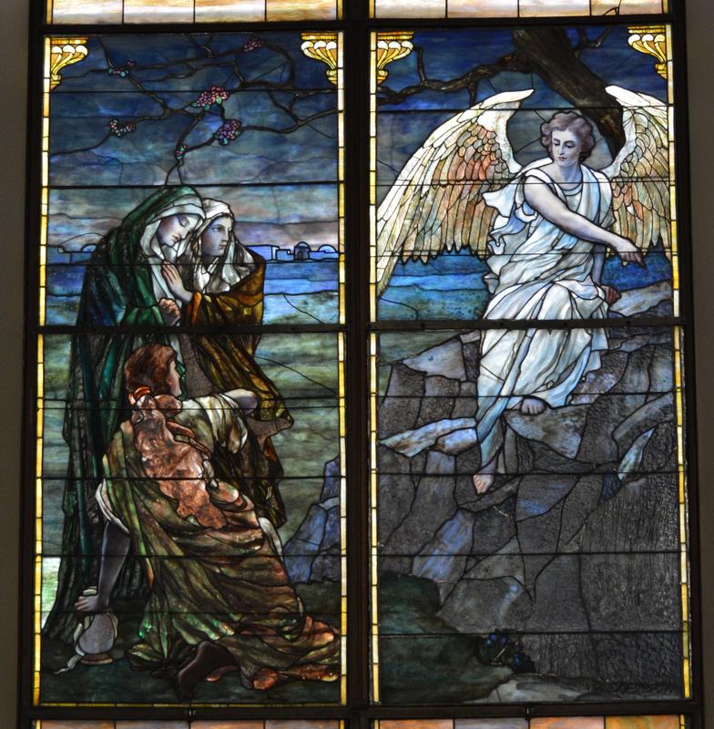 Vincent and Nelson Memorial Window:  Three Marys