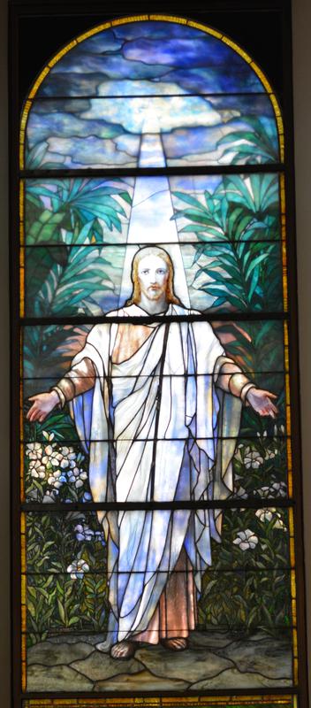 Beebe Memorial Window:  Come Unto Me