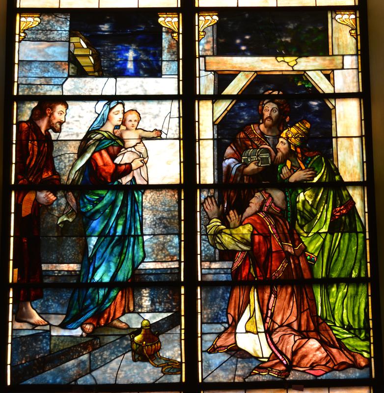 Gates, Montieth, Bradford and Boyd Memorial Window:  Nativity