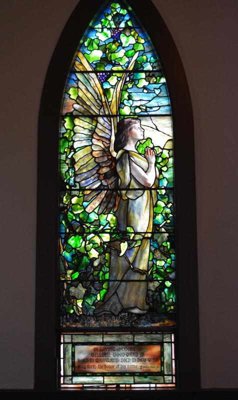 Woodward Memorial Window:  Adoring Angel