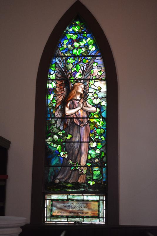 Woodward Memorial Window:  Adoring Angel