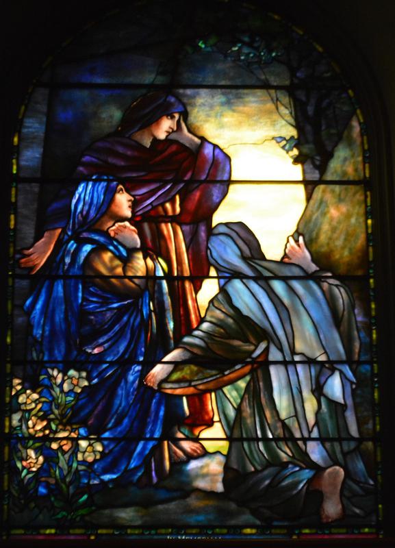 Gale Memorial Window:  At the Tomb