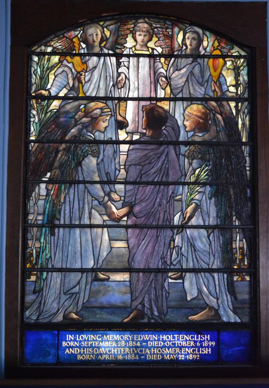 English Memorial Window:  Illust. Malachi 4-17