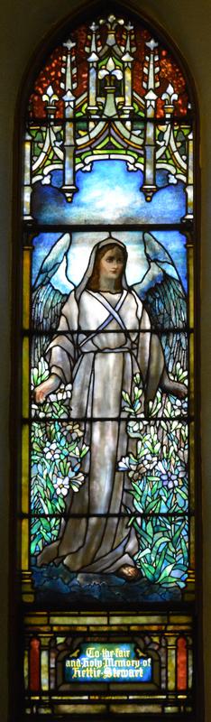 Means Memorial Window:  Angel of Resurrection