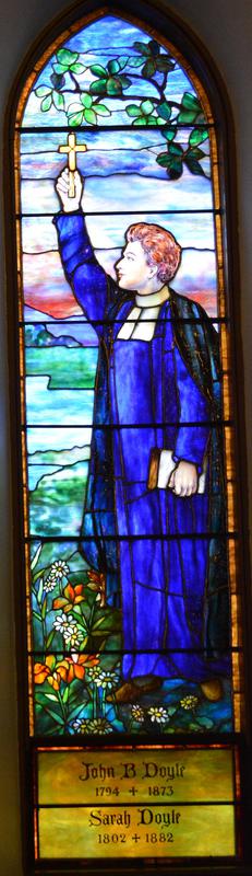 Doyle Memorial Window:  Rev. Joseph Doddridge