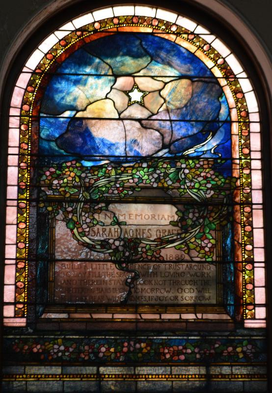 Graff Memorial Window:  ornamental