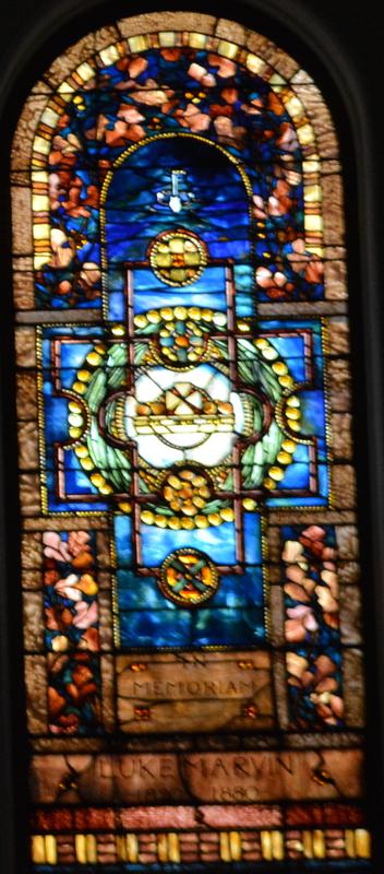 Marvin Memorial Window:  ornamental