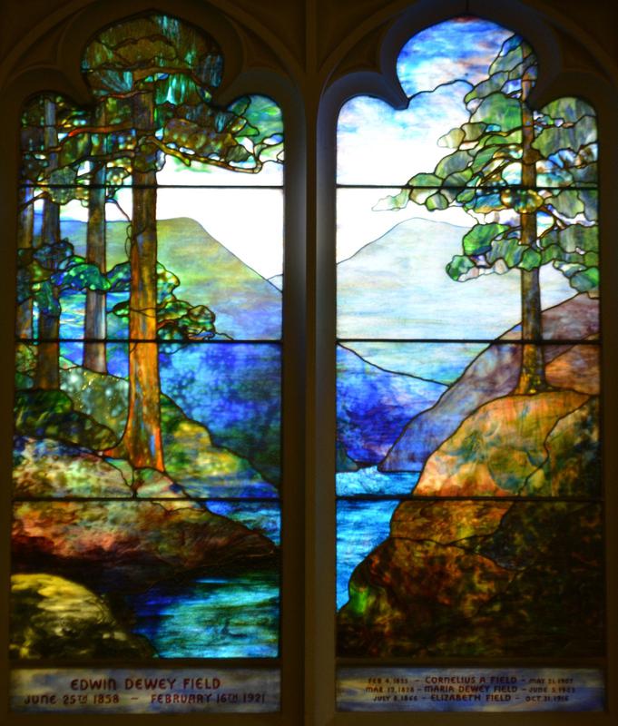 Field Memorial Window:  landscape