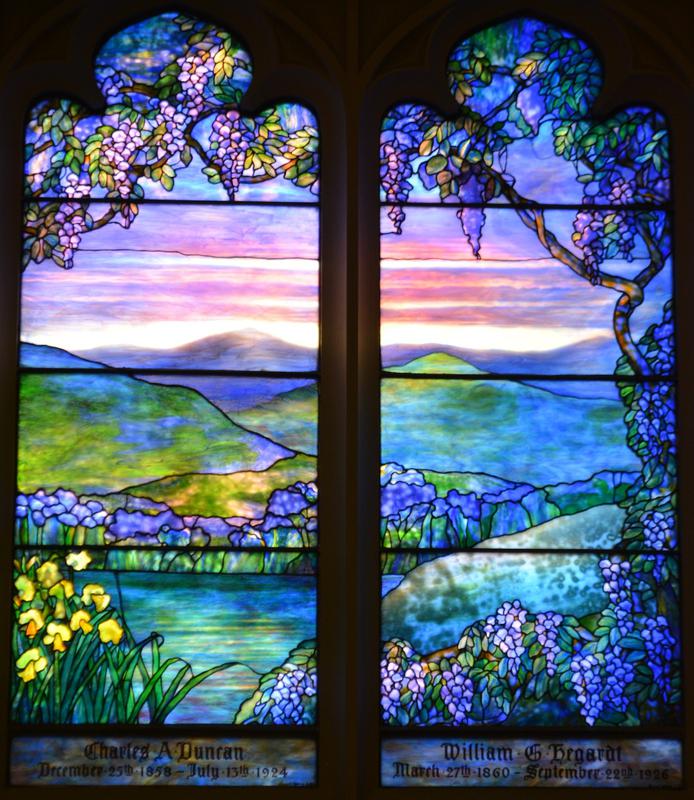 Duncan and Hegardt Memorial Window:  landscape