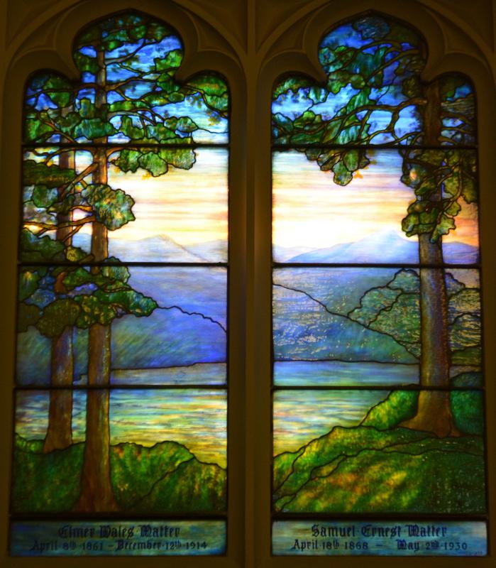 Matter Memorial Window:  landscape