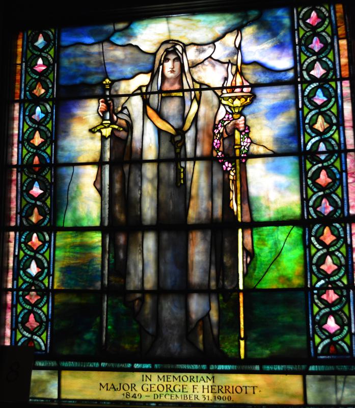 Herriott Memorial Window:  Faith