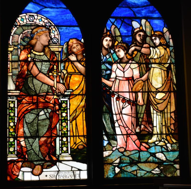 Jennings Memorial Window:  St. Margaret