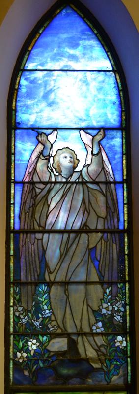 Drury Memorial Window:  Praise