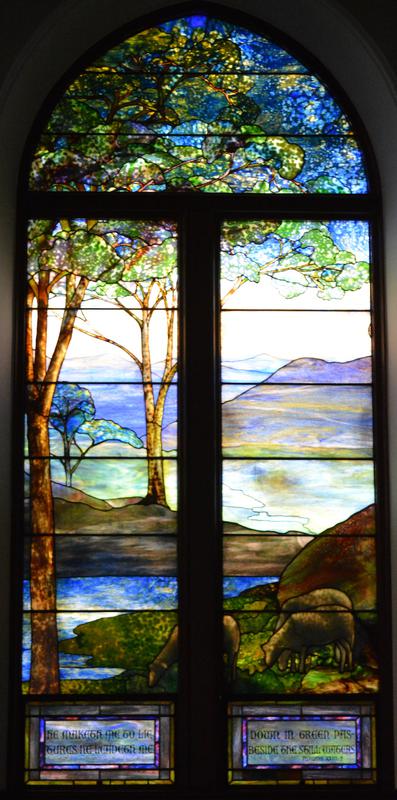 Thomas Memorial Window:  Psalm XXIII