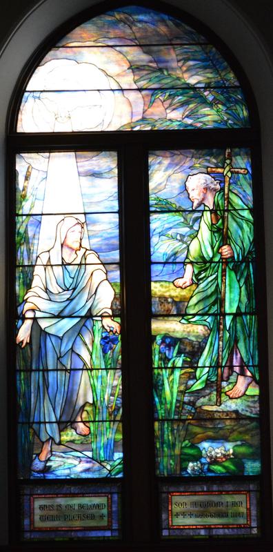 Thomas Memorial Window:  Baptism