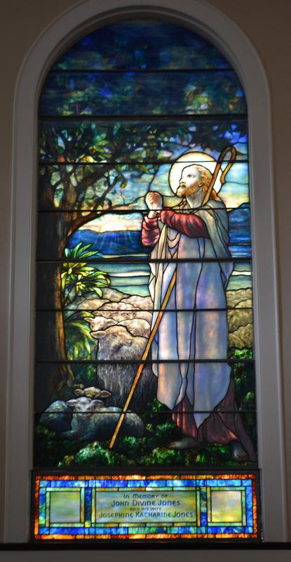 Jones Memorial Window:  Good Shepherd