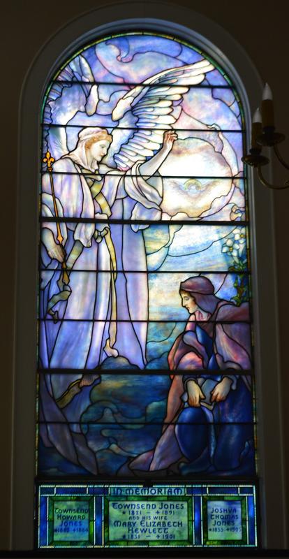 Jones Memorial Window:  Annunciation