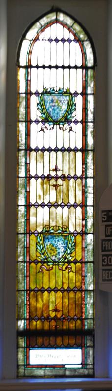 Parke Memorial Window:  ornamental