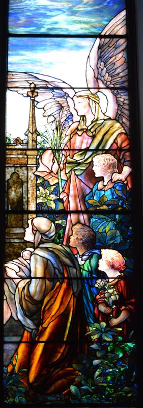 Stormont Memorial Window:  Christ Blessing Little Children