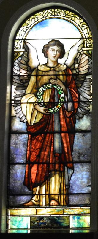 Lefferts Memorial Window:  Angel of Victory