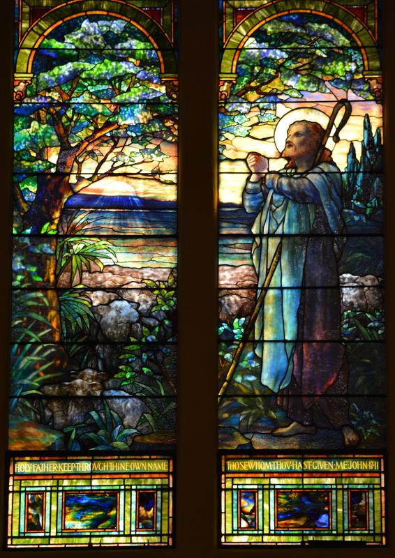 Hodge Memorial Window:  Prayer of Shepherd
