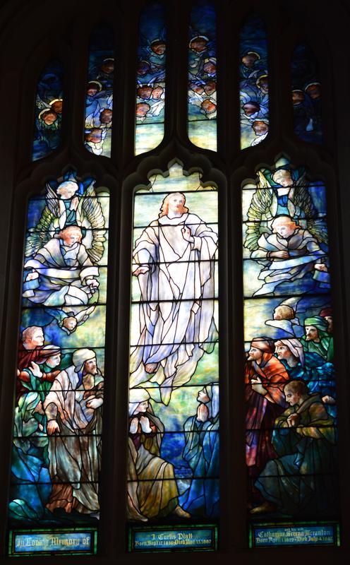Platt Memorial Window:  Ascension