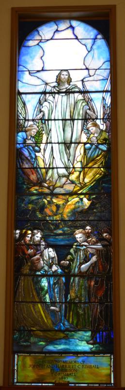 Kimball Memorial Window:  The Ascension