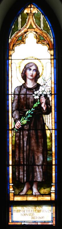 Chittenden Memorial Window:  angel