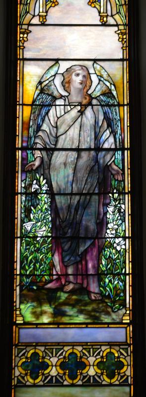 Law Memorial Window:  Angel of Resurrection