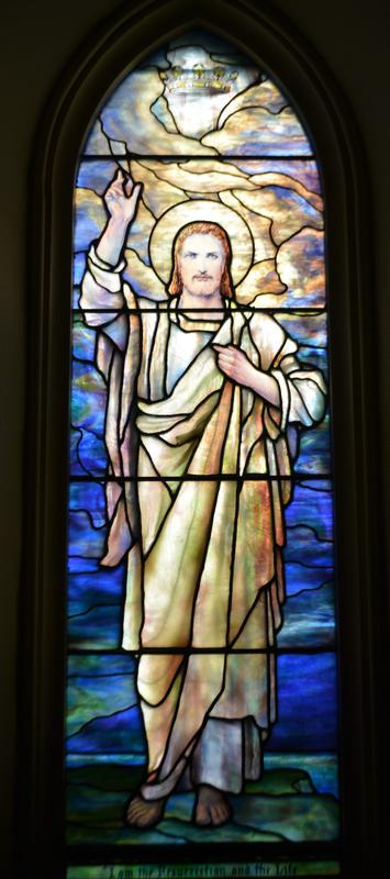 Lathrop Memorial Window:  Christ