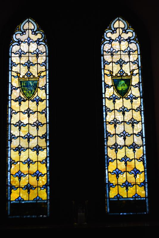 Lightner Memorial Window:  ornamental window