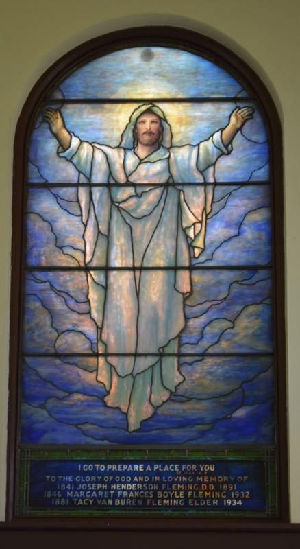 Fleming and Elder Memorial Window:  Christ