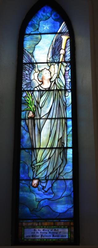 Ross Memorial Window:  Angel of Resurrection