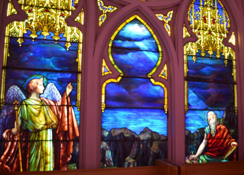 Morony Memorial Window:  Vision of St. John