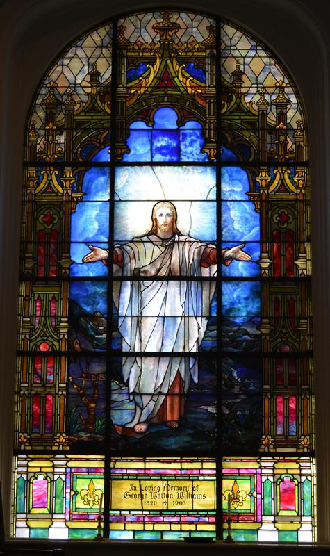 Williams Memorial Window:  Come Unto Me