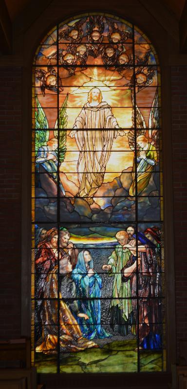 Gillett Memorial Window:  The Ascension