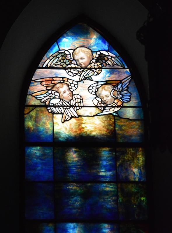 Gosnell Memorial Window:  Angel and Child