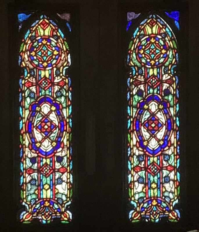 ornamental windows in doors