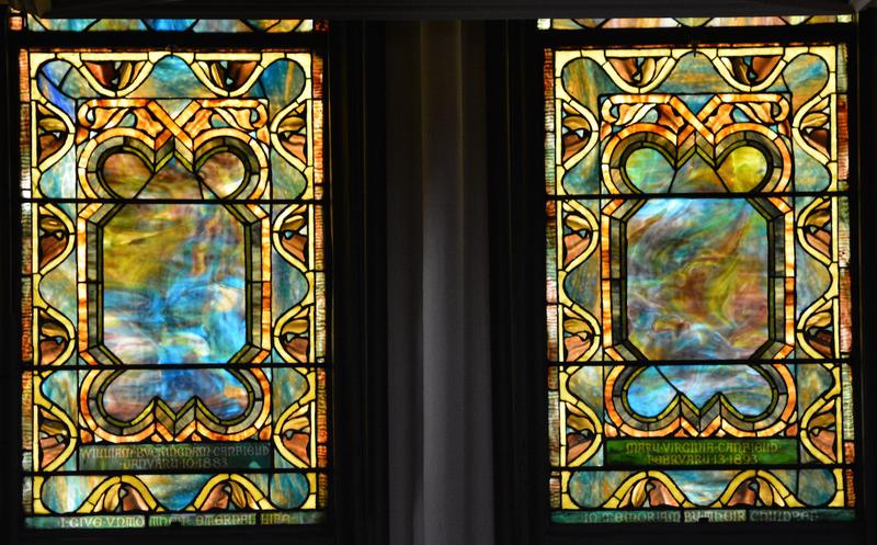 Canfield Memorial Window:  ornamental