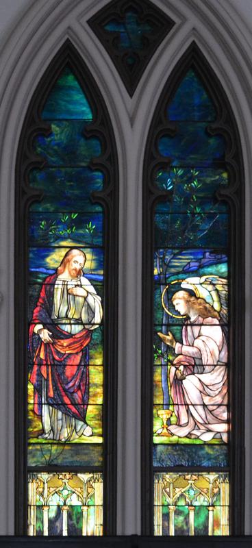 Canfield Memorial Window:  Gethsemane