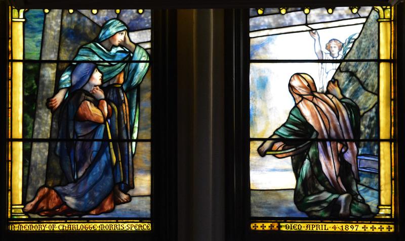 Spence Memorial Window:  The Angel Greets the Women at the Empty Tomb
