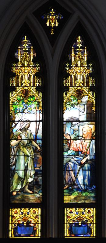 Spence Memorial Window:  Jesus at the Well
